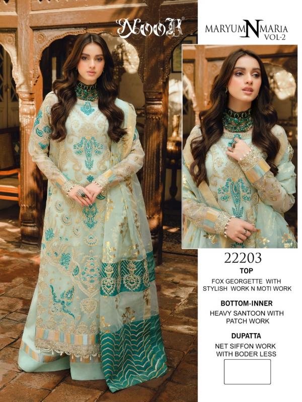 Noor Maryum N Maria 2 Wedding Wear Pakistani Salwar Kameez